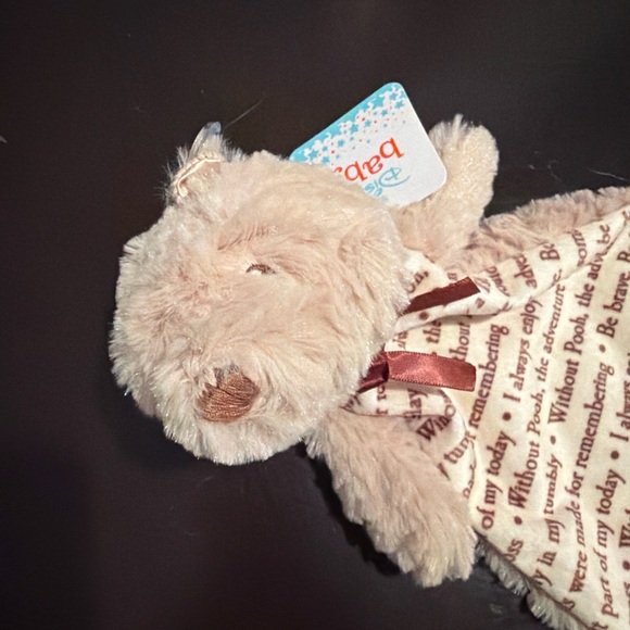 Disney Baby Cream and Brown Storytime Blanket(F14)@ - Picture 2 of 8